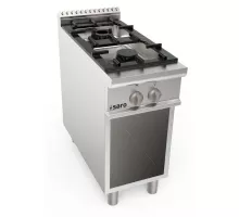 SARO Gas stove open substructure 2 burners LQ model LQ / CUG2BA