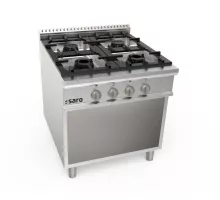 SARO Gas stove open substructure 4 burners LQ model LQ / CUG4BA