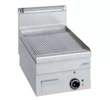 Электрическая плита-гриль ребристая столешница 400X600 модель Eft46R