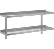 Wall Shelf, 2 Shelves, 1000Mm