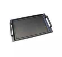 Eurolux Premium Teppanyaki Grill Plate With Stainless Steel Handles 41 X 24 X 2,5 Cm, Smooth
