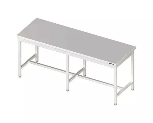 stół centralny bez półki 2000x700x850 mm spawany Centrālais galds bez plauktiem 2000x700x850 mm metināts, Stalgast, 980097200