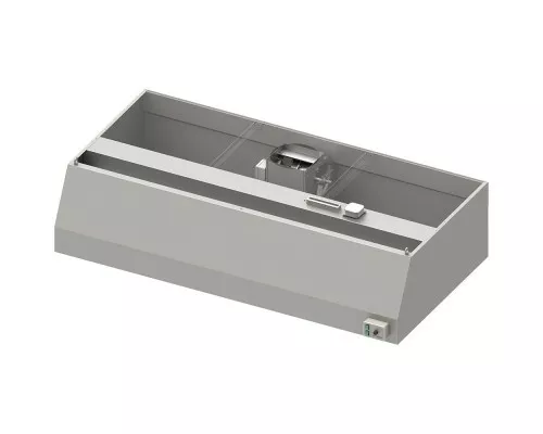 зонт пристеночный прямоугольный ECONOMIC с лам. B, вент. E1 и освещ.1200x900x450 mm Зонт пристеночный прямоугольный economic с лам. b, вент. e1 и освещ.1200x900x450 mm , Stalgast, 984070912