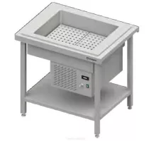 Atdzesēta dzērienu vanna 4xgn 1/1, tips ss, 1480x620x510 mm