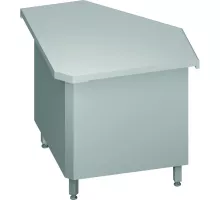 Corner position, built-up, 90 degrees external, type ss, 785x785x880 mm