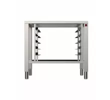 Стационарный стол из AISI 430 с опорами, для печей 4 - 6 - 10 противней и MKF D1T