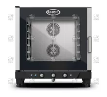 LINEMISS MANUAL, Konvekcijas krāsns ar mitrināšanu, 6×600×400 mm, 10.5 kW, atvēršana pa labi