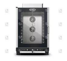 LINEMISS MANUAL, Konvekcijas krāsns ar mitrināšanu, 10×600×400 mm, 20 kW, gāzes, atvēršana pa labi