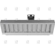 Ventless hood, 892×1132×343 mm, 0.1 kW