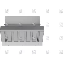 Tvaiku kondensācijas nosūcējs ar ogles filtru, 535×1018×366 mm, 0.1 kW