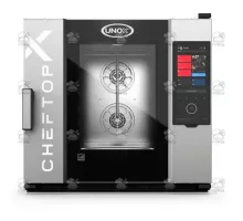 CHEFTOP-X, Kombinētā krāsns, 6×GN 2/1, 23.1 kW, atvēršana pa kreisi