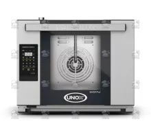 ARIANNA BAKERLUX SHOP.Pro LED, Konvekcijas krāsns ar mitrināšanu, 4×460×330 mm, 3.5 kW, nolaižamas durvis, Iebūvēts mitrināšanas sūknis, 220-240 1~ V