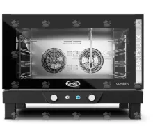BAKERLUX CLASSIC, Konvekcijas krāsns ar mitrināšanu, 4×600×400 mm, 6.3 kW, atvēršana pa labi, Iebūvēts mitrināšanas sūknis, Trīsfāžu barošana, 380-415 3N~ / 220-240 3~ / 220-240 1~ V