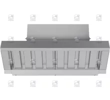 Tvaiku kondensācijas nosūcējs ar ogles filtru, 750×956×366 mm, 0.1 kW
