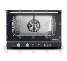 STEFANIA MANUAL HUMIDITY LINEMISS MANUAL, Konvekcijas krāsns ar mitrināšanu, 3×460×330 mm, 3 kW, nolaižamas durvis