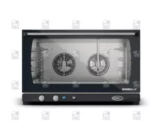ROSSELLA MANUAL HUMIDITY LINEMISS MANUAL, Konvekcijas krāsns ar mitrināšanu, 4×600×400 mm, 6.5 kW, nolaižamas durvis