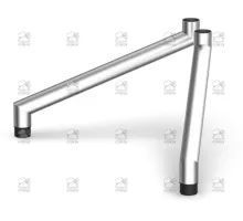 Exhaust gas conveyor extension kit, 344×243×207 mm, for BAKERTOP MIND.Maps COUNTERTOP, CHEFTOP MIND.Maps COUNTERTOP