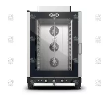 CHEFLUX MANUAL, Konvekcijas krāsns ar mitrināšanu, 12×GN 1/1, 20 kW, gāzes, atvēršana pa labi