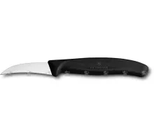 Swiss classic, shaping knife, 6 cm, black, Victorinox, 6.7503