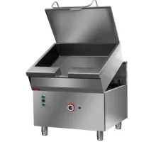 Gāzes nerūsējošā tērauda cepšanas panna ar automātisko nolaišanu, 80 l