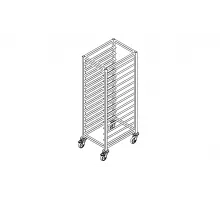 Тележка для пекарни p-13/400, Inox baltic, P-13/400