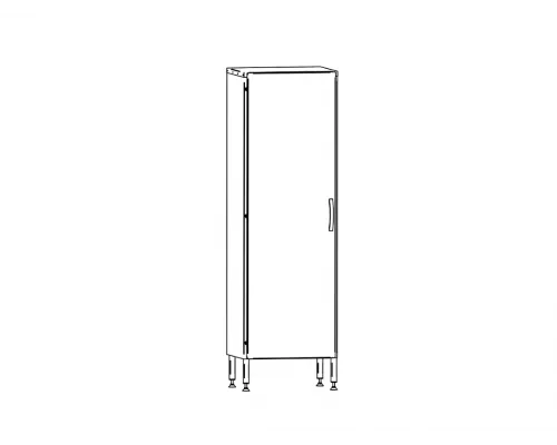 Напольный шкаф prk-600, Inox baltic, PRK-600
