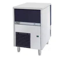 Ice maker for pebble ice, water cooled, 90 kg/24h