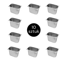 Gastronorm konteiners - 1/4 GN - 20 cm dziļš
