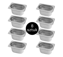 Gastronorm konteiners - 1/9 GN - 15 cm dziļš