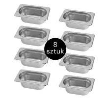 Gastronorm konteiners - 1/9 GN - 6.5 cm dziļš