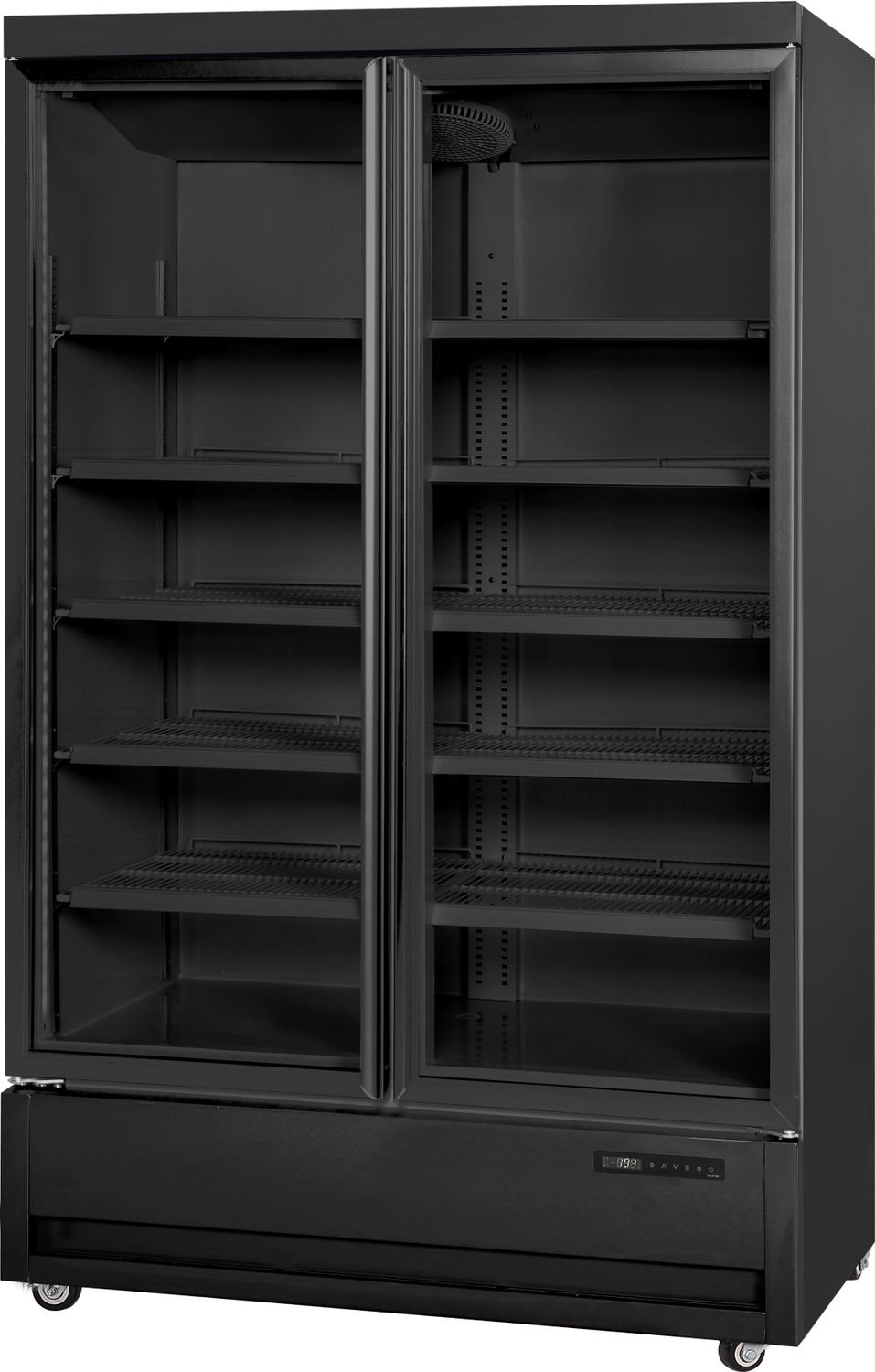 Vitrīnas dzesētājs, Arktic, 697L, Melns, 230V/420W